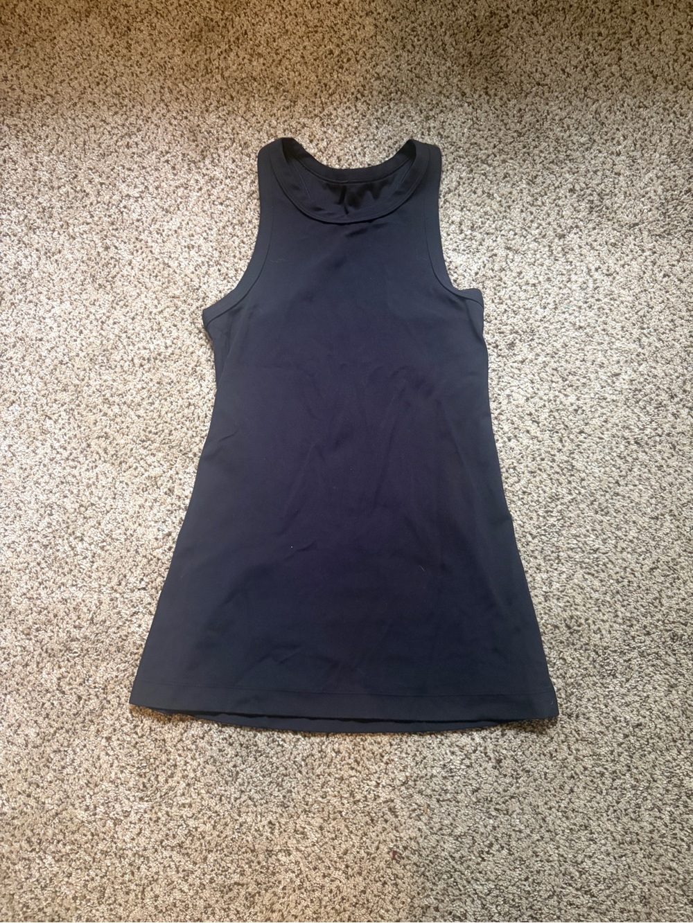 lululemon athletica Black High-Neck Racerback Tank